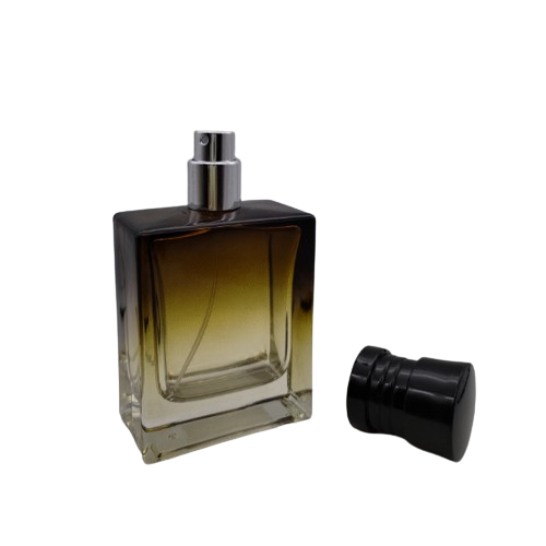 Gradient Coloured Rectangular Perfume Bottle