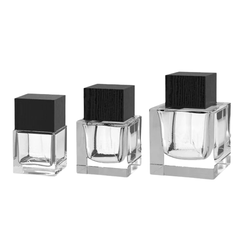 30ml_bottle_with_wooden_cap Heavy Weight High Grade Perfume Packaging Container Glass
