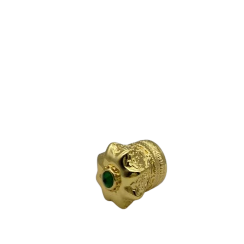 Make Your Own Trendy Deboss Pattern Gold Silver Zamak Lid