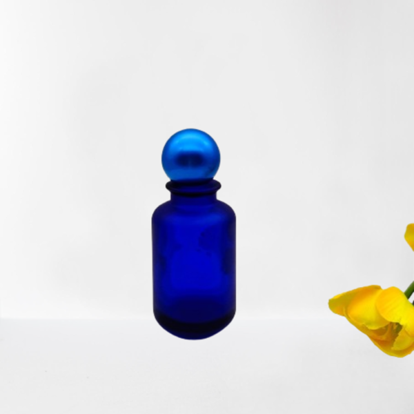 100ml Elegant Round Perfume Spray Bottle With Ball Cap Thick Glass Fragrance Scent Bottle For Men Women Custom Logo