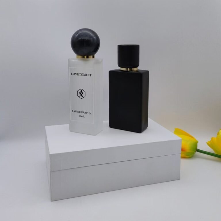 perfume glass bottle